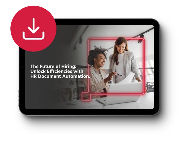 Tablet with two people on the display